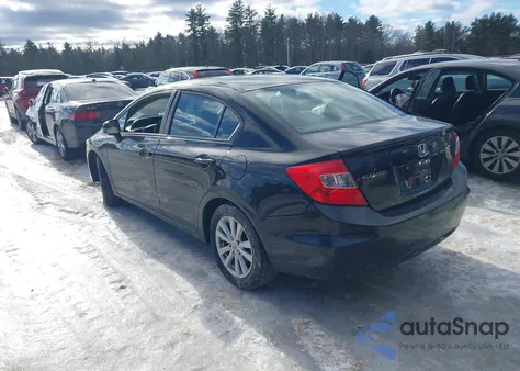 2012 Honda Civic Ex from USA, damaged, VIN 2HGFB2F89CH321887